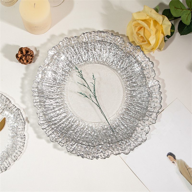 Wholesale Glass Charger Plate PZ-066 - Image 2